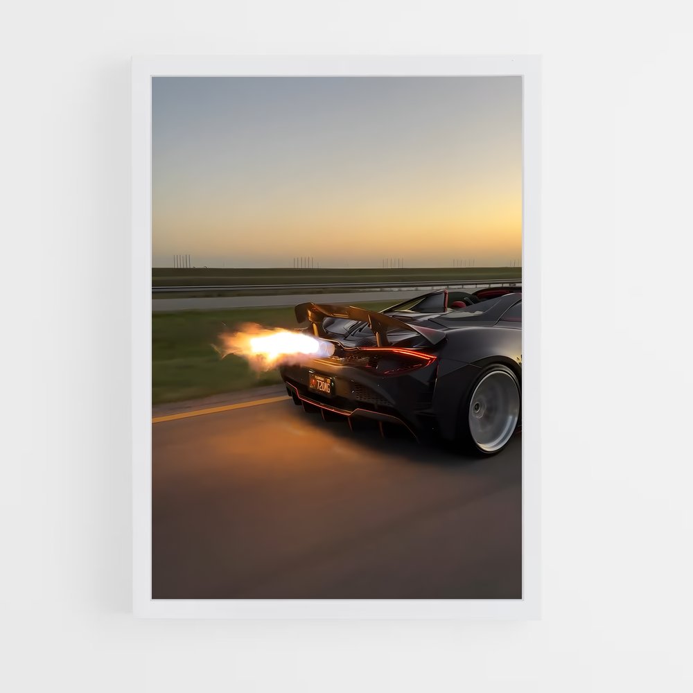 Poster captivant de l'arachnide – affiche Mclaren (vue 3)